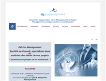 Tablet Screenshot of dgpromanagement.com